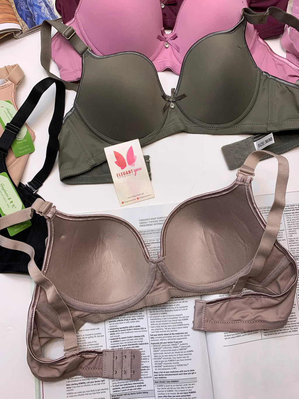 Demi Cup Daily-wear Push-up Bra ( PACK OF 3 )