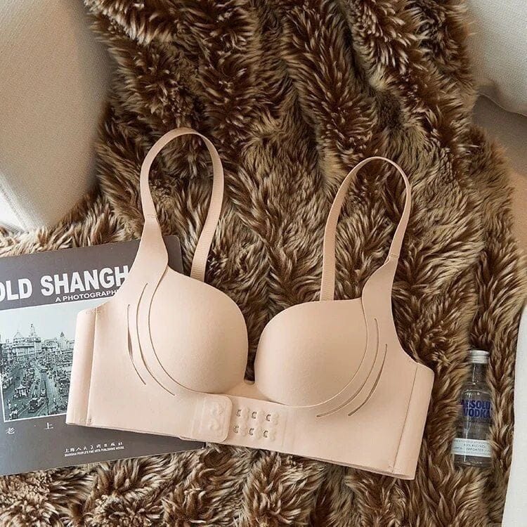 (30-38)b Ultimate Comfort Seamless Cross Posture Correction Anti Saggy Bra [086]