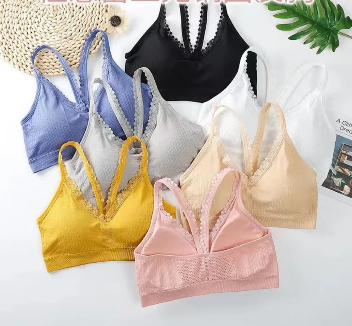 (28-48)Teenagers Sports Bra (058)