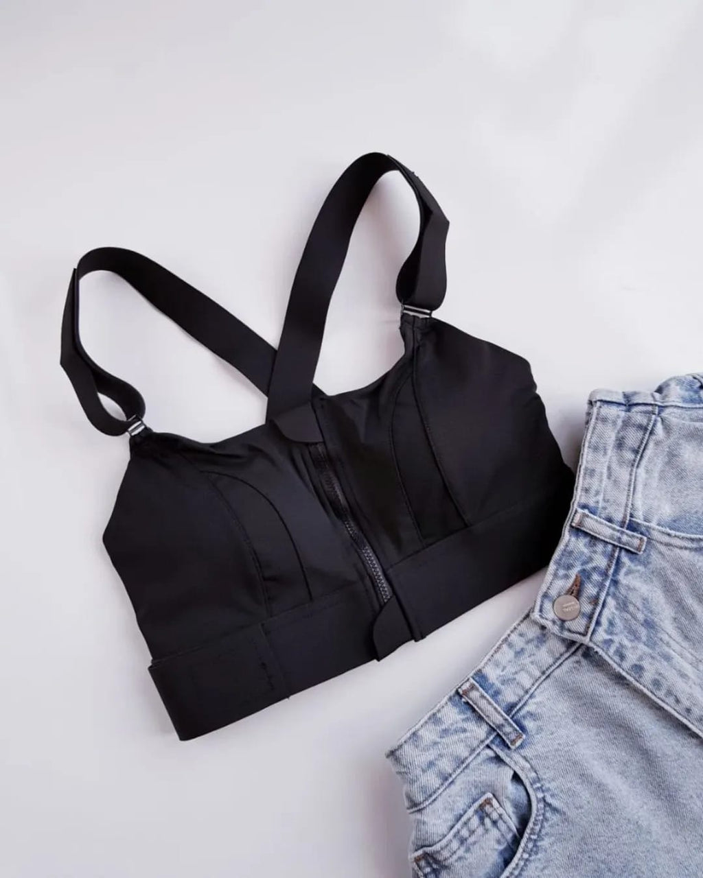 High Impact,A+ Quality, Ultimate Comfort, Sports Bra, Zipper(085) ( Pack of 3 )