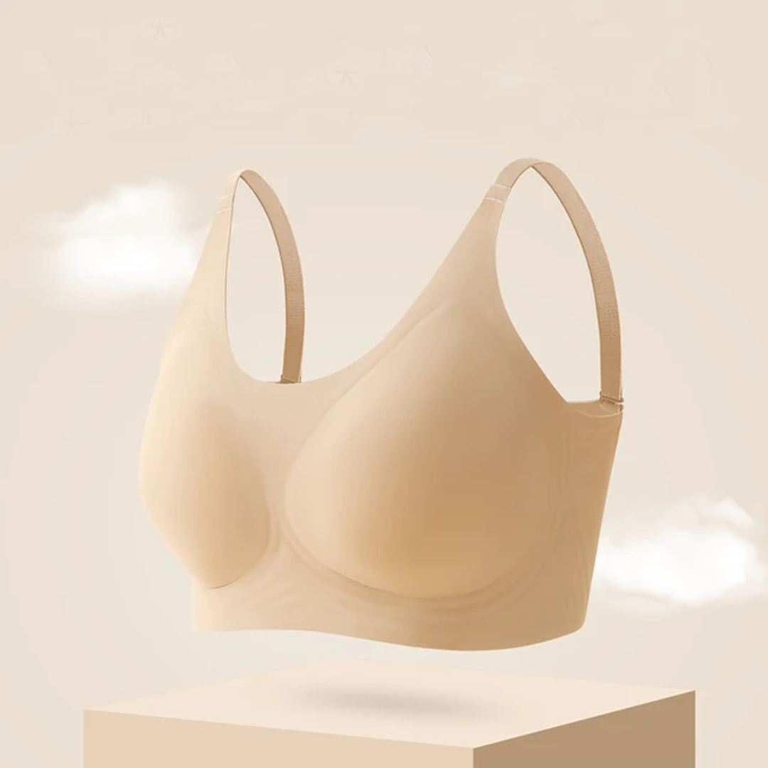 (32-38)b Seamless No Rash Comfort Jelly Bra