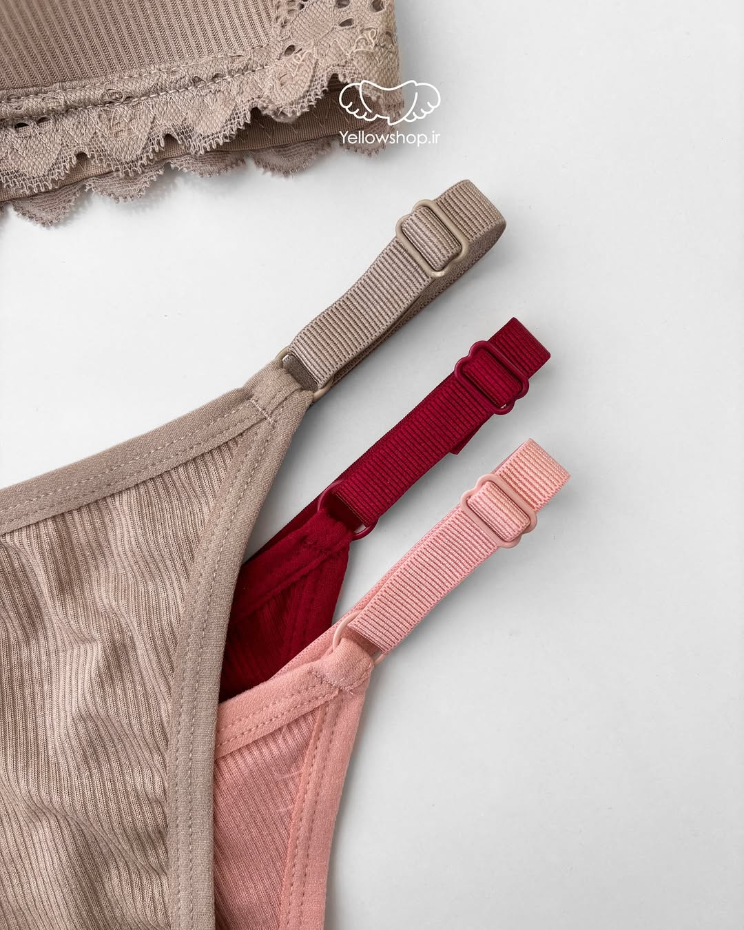 (34-36)Elegant light padded bra set (042)