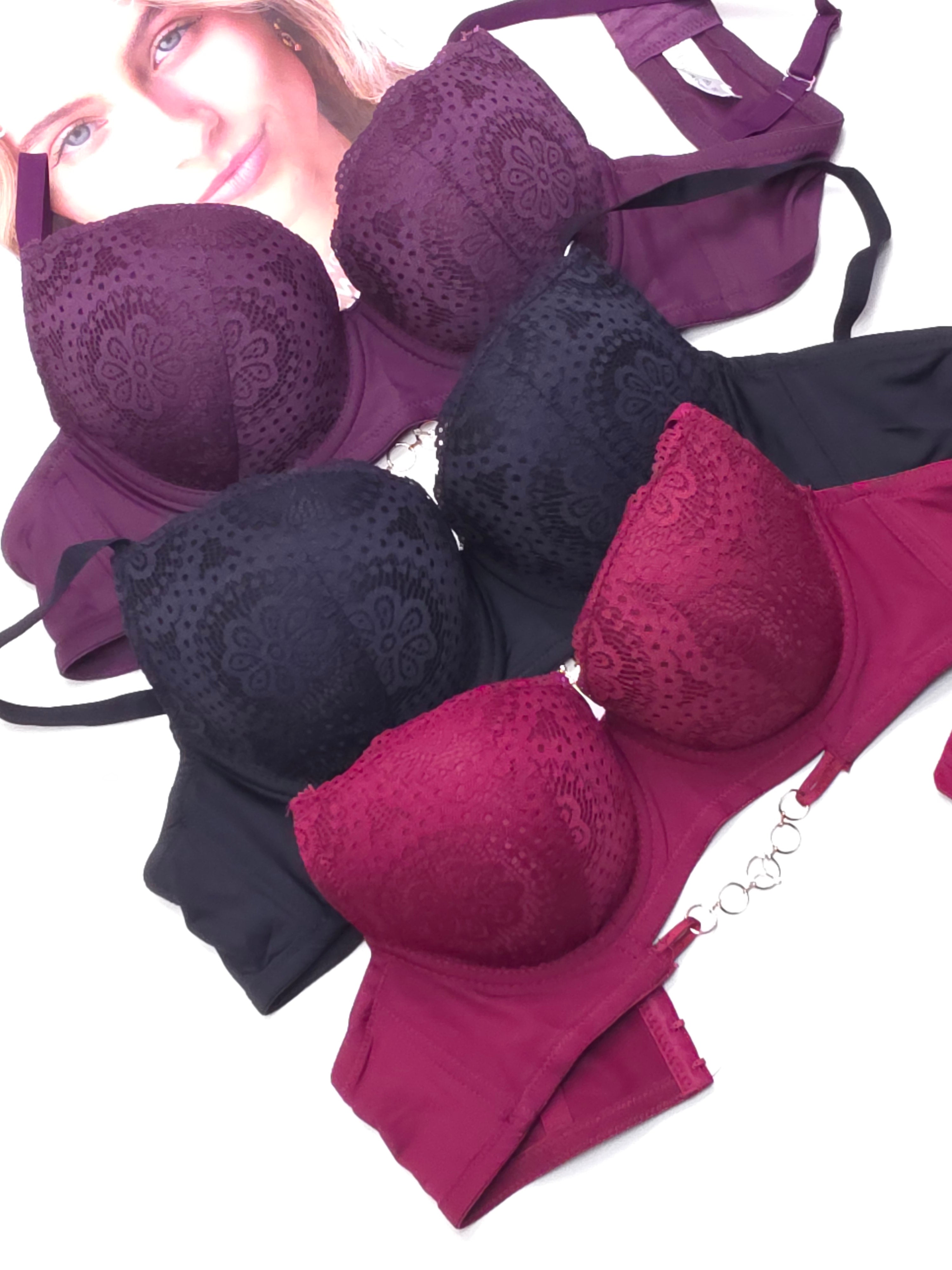 (36-42)C Cupsize Full Coverage Underwire Bra(140)